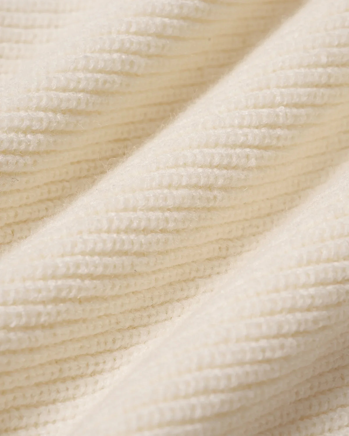 Beige Spliced Panel V-Neck Knit Sweater