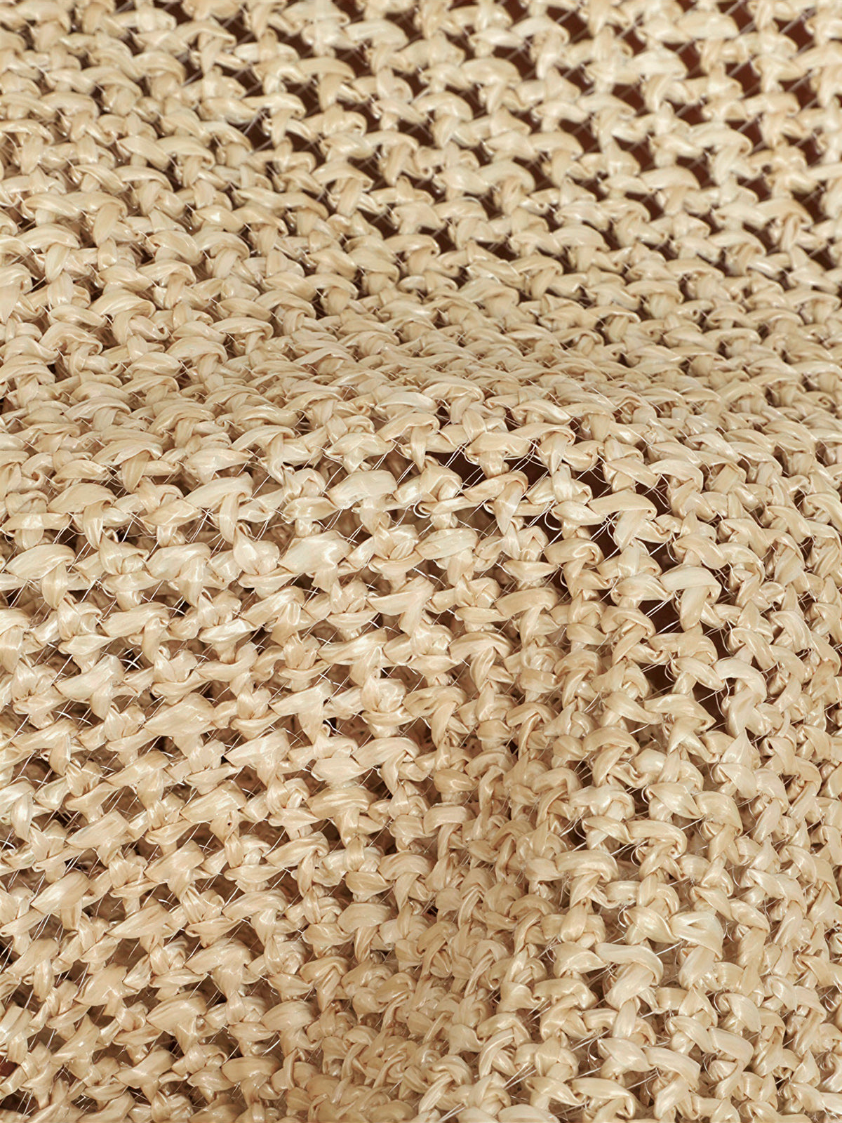Black Large Woven Straw Hobo Tote Bag