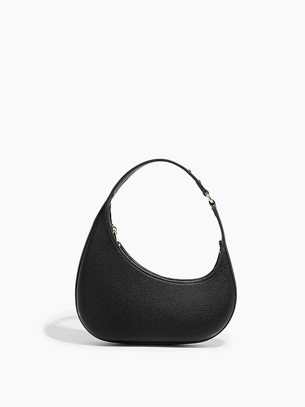 Black Versatile Vegan Leather Handbag
