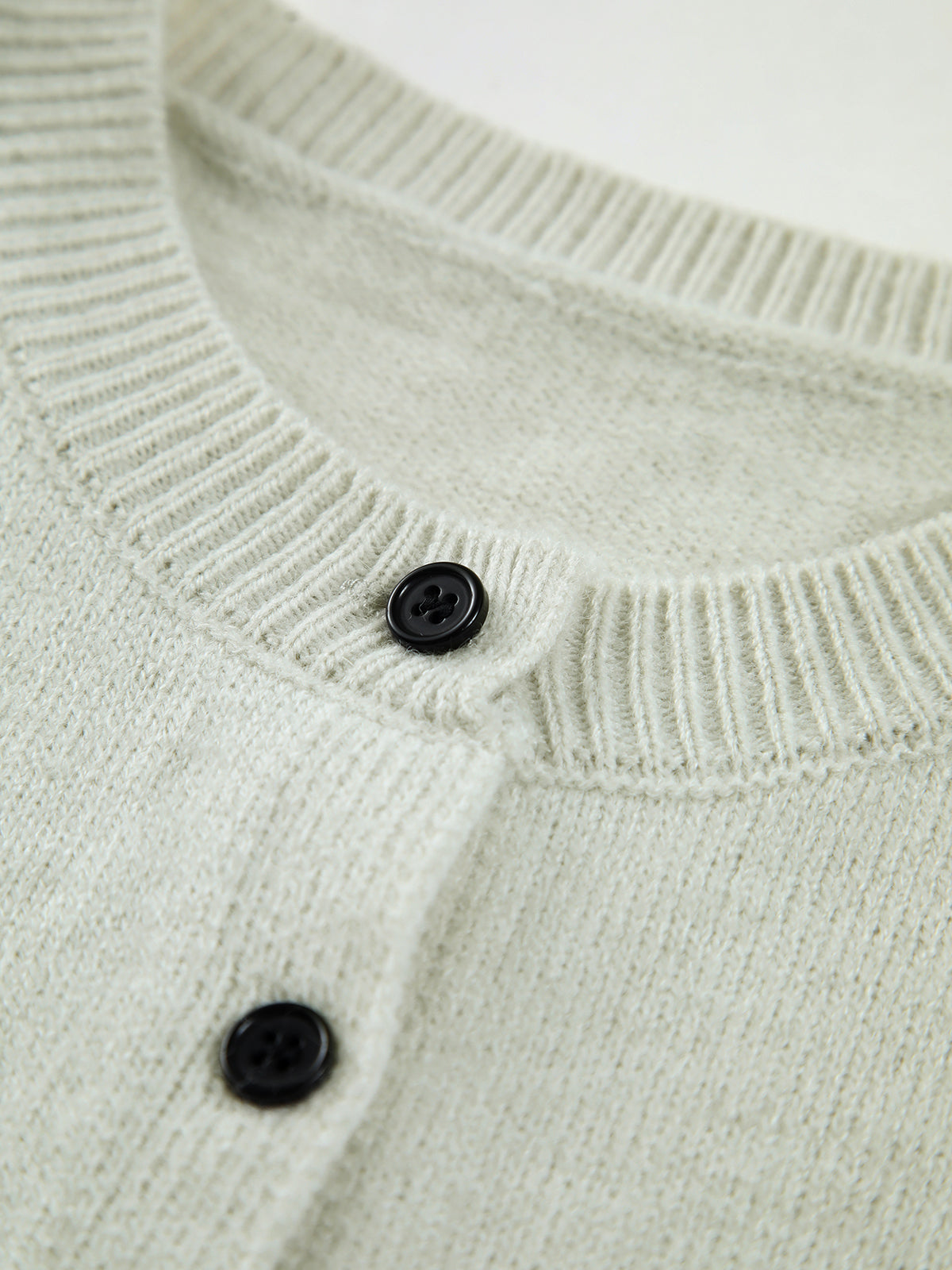 Button Front Knit Sweater Vest