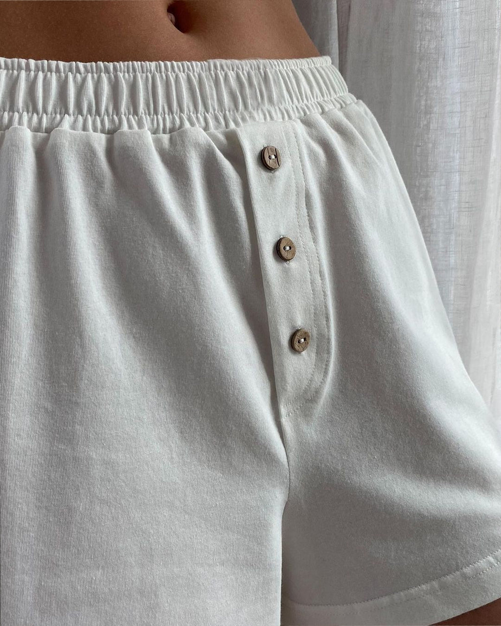 Cotton Cap Sleeve Top and Shorts Set