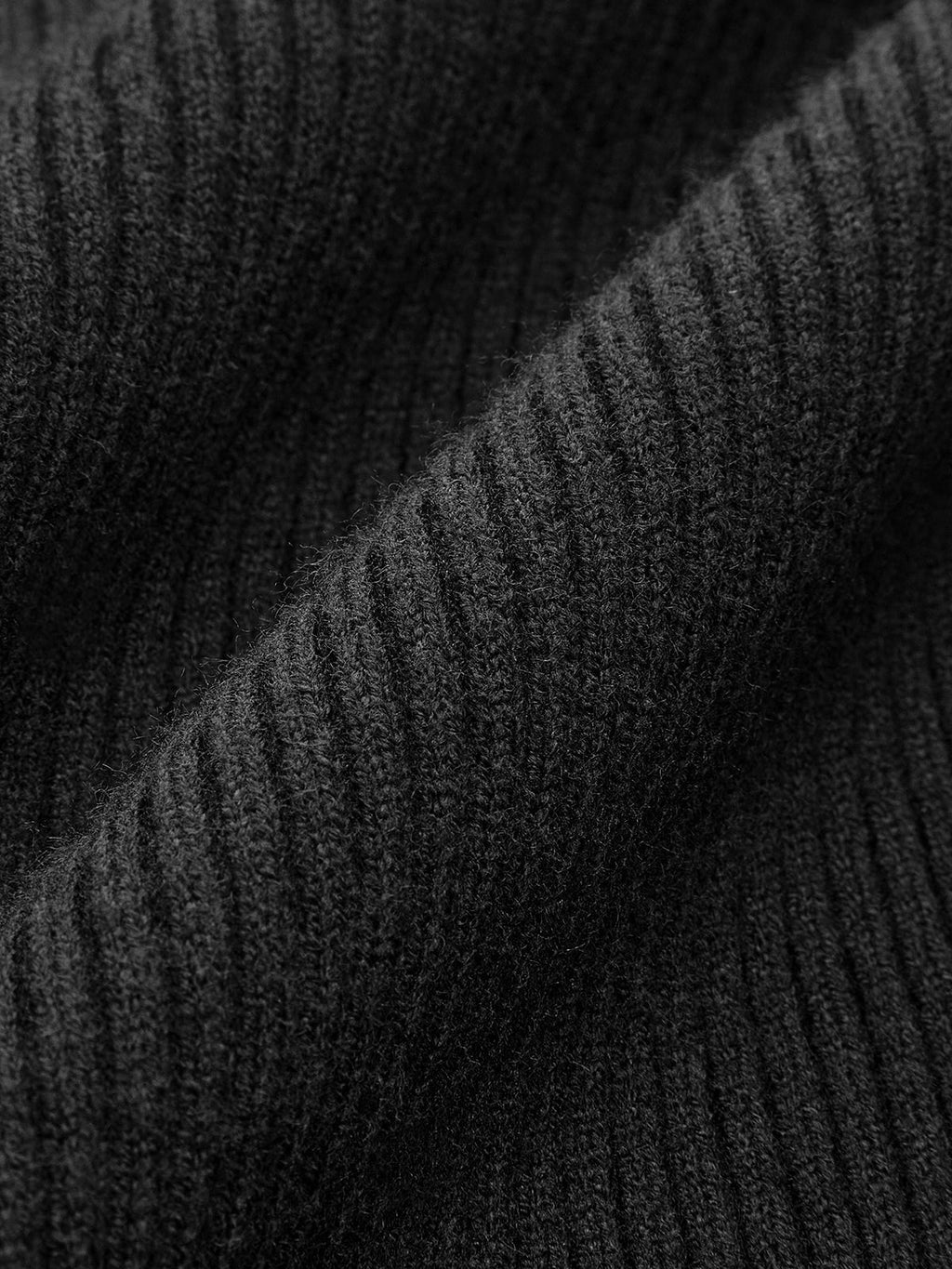 Fitted Turtleneck Long Sleeve Knit Top