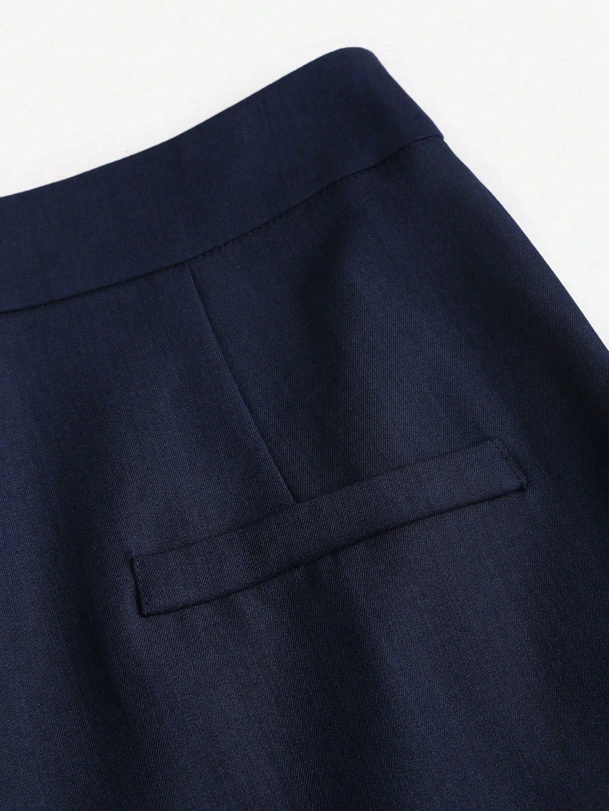 High Waist Pleated Wide Leg Trousers