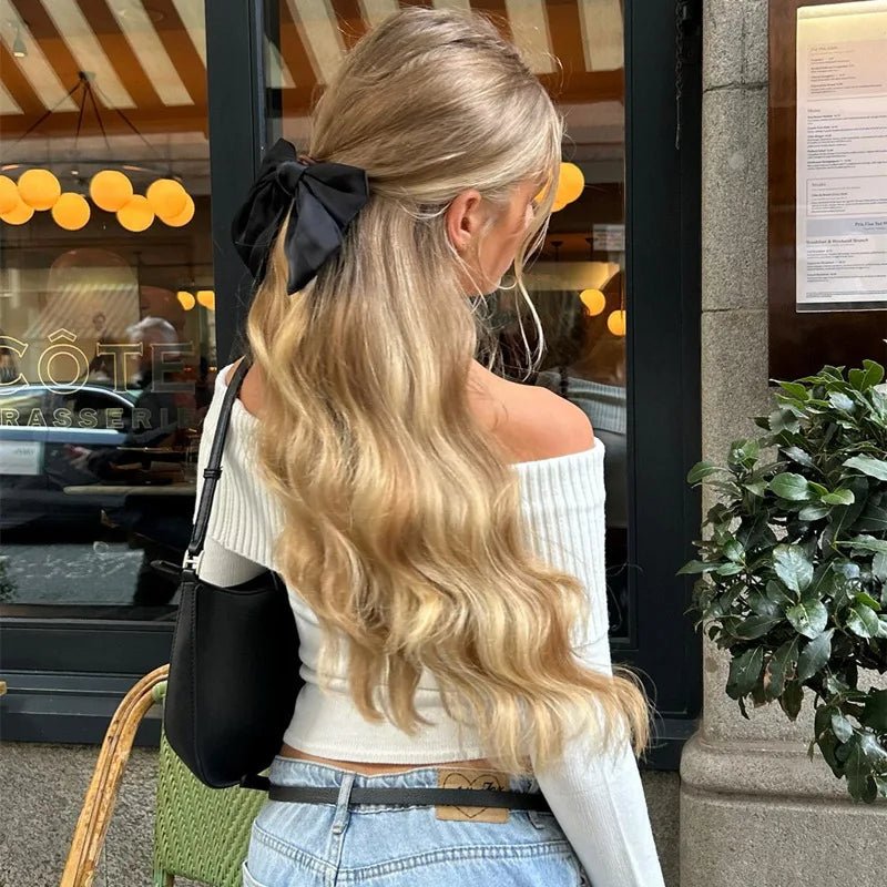 Off-Shoulder Long Sleeve Knit Sweater