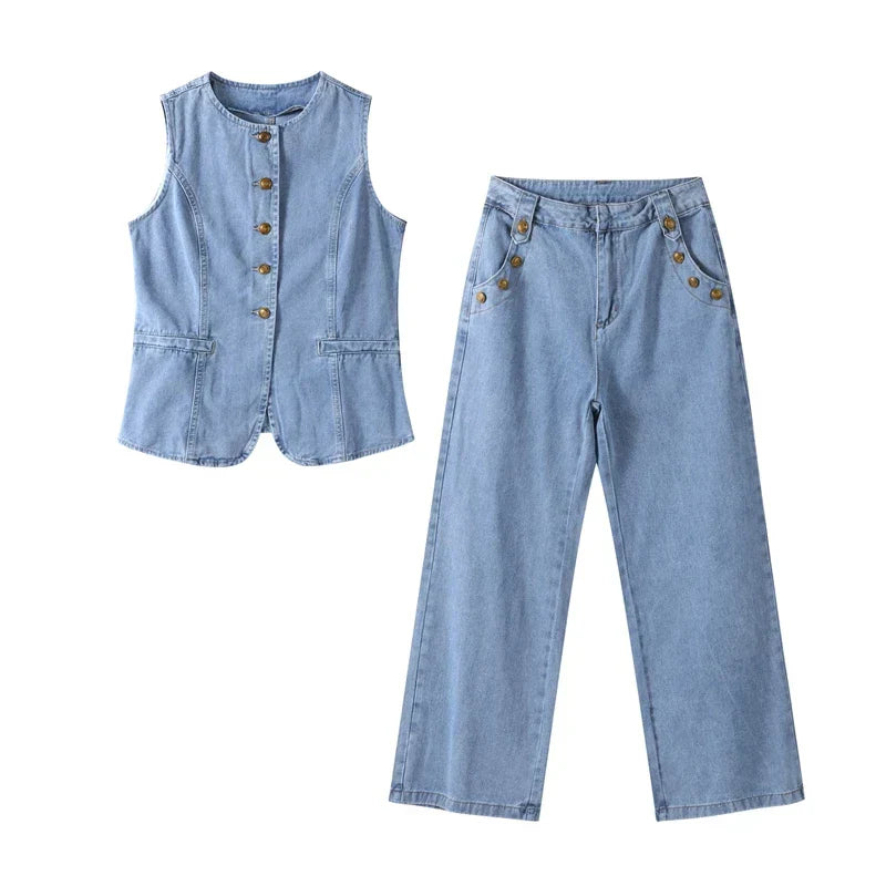 Seashell Print Lantern Sleeve Shirt and Shorts Set