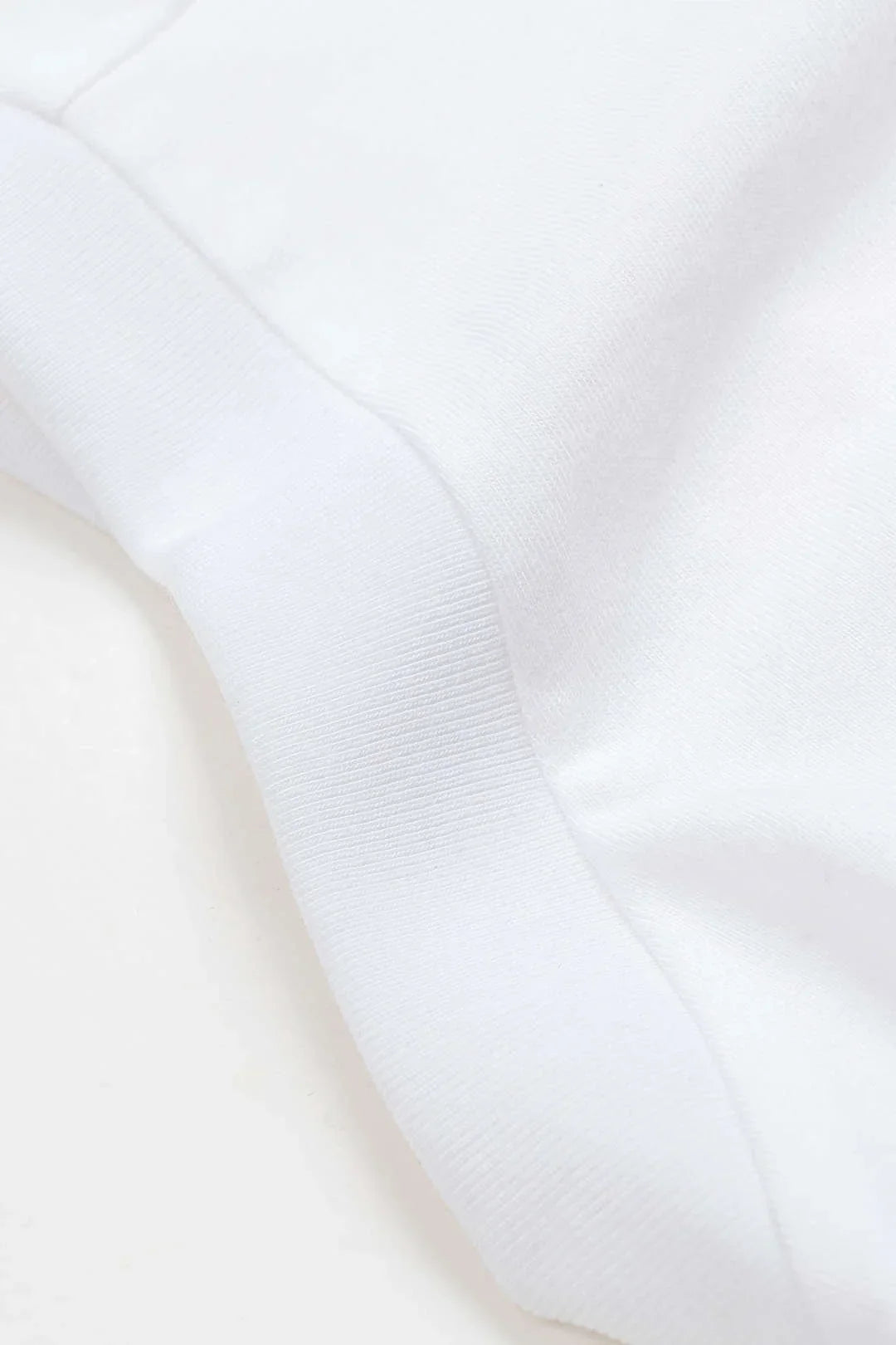 Tie Front Ruched Cotton T-Shirt